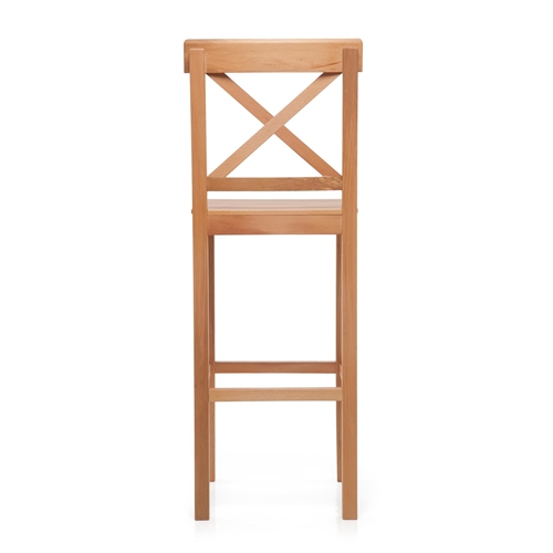 כיסא בר מעץ דגם באזל בצבע אלון מבית טודו דיזיין