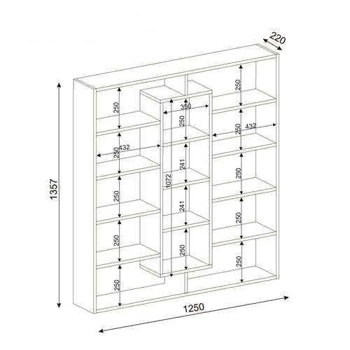 כוורת מעוצבת דגם אמפלה DE0592 מבית HOMAX