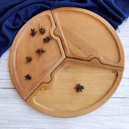 כלי הגשה עגול פאזל 30 ס''מ ECOSALL