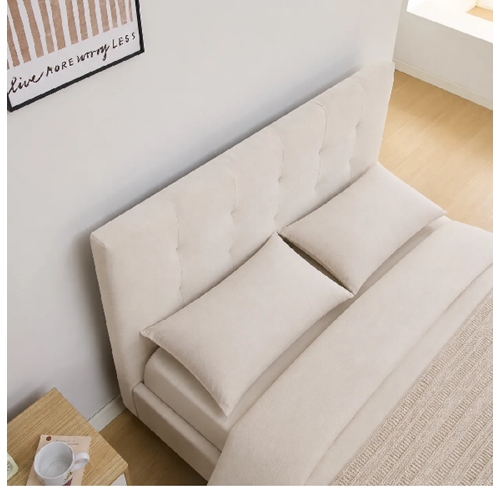 מיטה וחצי 120×190 דגם לידור 120 קרם HOME DECOR