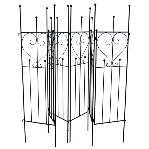 גדר ברזל לתיחום ותמיכת צמחים דגם 21034