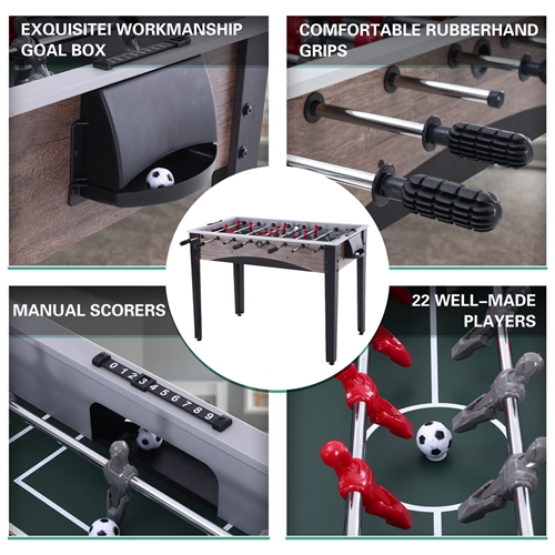 שולחן כדורגל 48 אינץ דגם מסי EUROLEAP