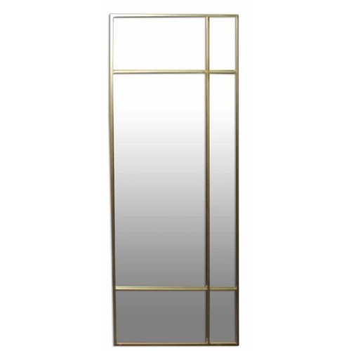 מראה מלבנית 50X150 ס"מ עם מסגרת מתכת Tudo Design