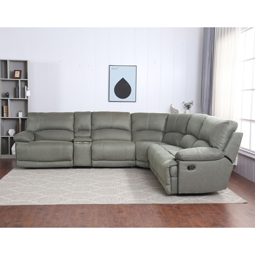 מערכת ישיבה פינתית דגם אס+3 ריקליינרים HOME DECOR