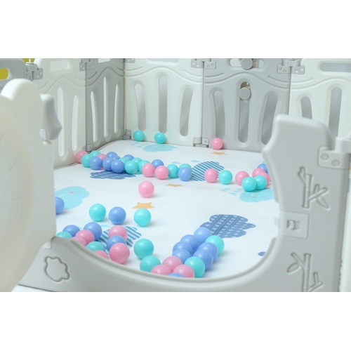 מתחם פעילות פנדה L אפור בהיר BUBU