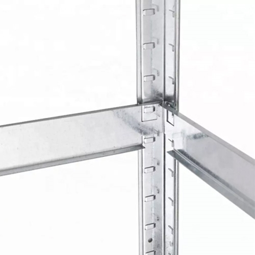 סט 5 מדפים 100 ס"מ בגימור מגולוון בשילוב עץ מעובד