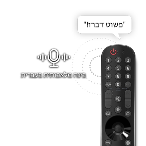 טלוויזיה 4K חכמה LG 65QNED866QA 65'' QNED MiniLed