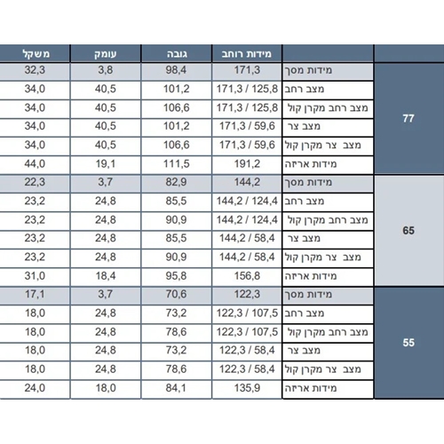 טלוויזיה "77 SONY K77XR80PAEP Google TV OLED 4K