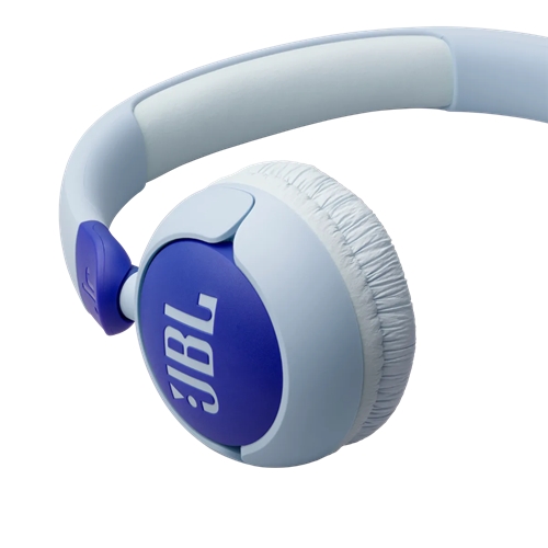 אוזניות קשת חוטיות לילדים דגם JBL JR320 כחול