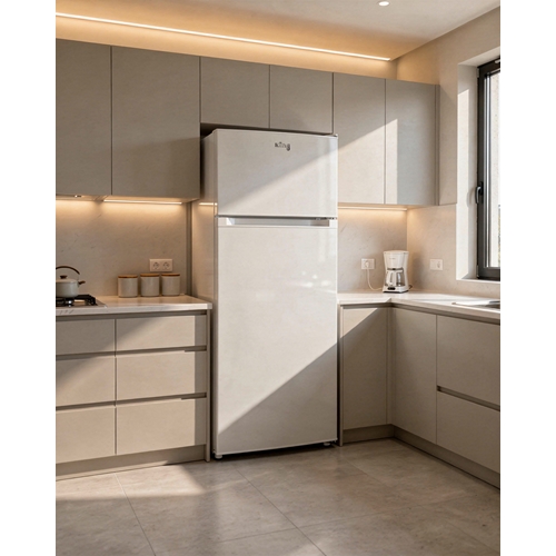 מקרר מקפיא עליון 206 ליטר דגם KING KDF3240WH קינג