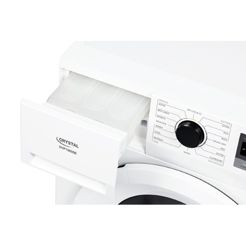 מייבש כביסה 8 ק"ג HEAT PUMP דגם CRYSTAL DHP8800B