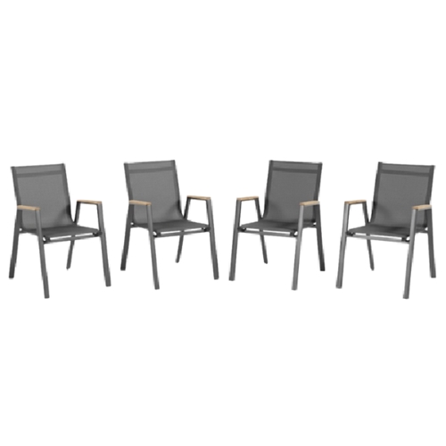 סט פינת אוכל שולחן פורטוגל+4 כיסאות לימה PLAYA