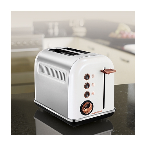 מצנם 2 פרוסות יוקרתי בצבע לבן דגם: 222018T