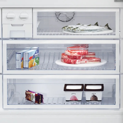 מקרר מקפיא תחתון 580 ליטר דגם BEKO CN160239EW לבן