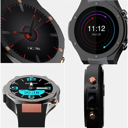 שעון יד חכם 1.55" שילוב מתכת במגוון אפשרויות תצוגה