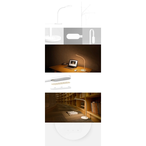 מנורת שולחן מעוצבת ניידת נטענת מבית Xiaomi