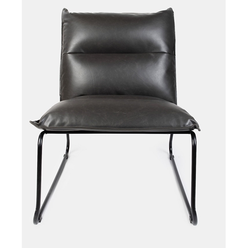 כורסא מעוצבת בריפוד דמוי עור TUDO DESIGN דגם ענבל