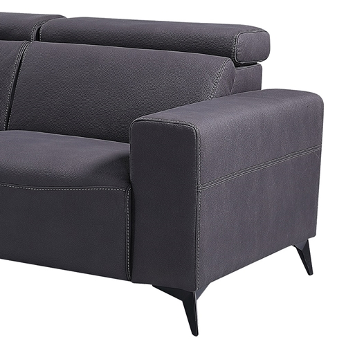 מערכת ישיבה פינתית עם ראשים מתכווננים HOME DECOR