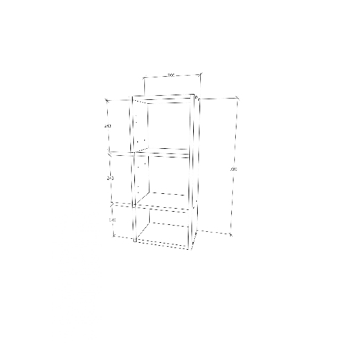 ארונית אמבטיה דגם נרקיס TUDO DESIGN