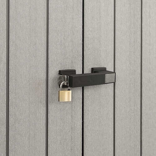 מחסן גינה + HIGH STORE מעוצב מרווח ונוח KETER