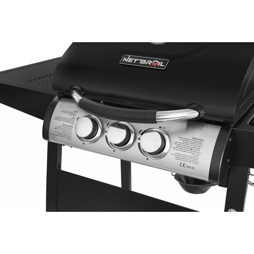 גריל גז בייסיק 2+1 NET BROIL