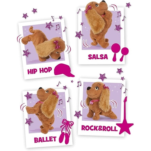 לוסי כלבה חכמה שרה ורוקדת מגיבה ל 20 פקודות קוליות