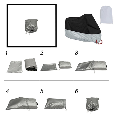 כיסוי מקצועי XL לאופנוע ואופניים