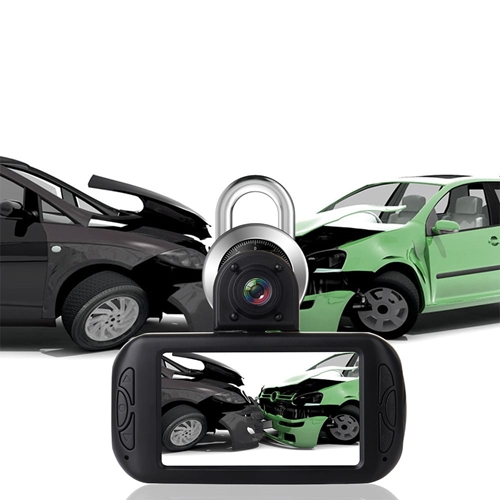 מצלמה דו כיוונית לרכב עם GPS מובנה Discovery DS990