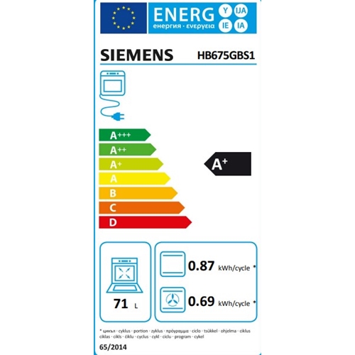 תנור פירוליטי סימנס SIEMENS HB675GBS1