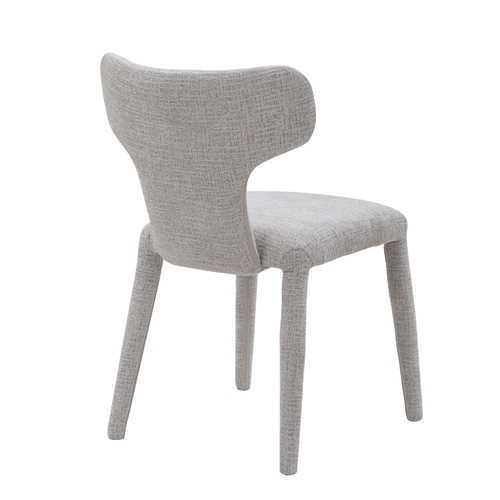 זוג כיסאות לפינת אוכל מרופדים בד קנזס HOME DECOR