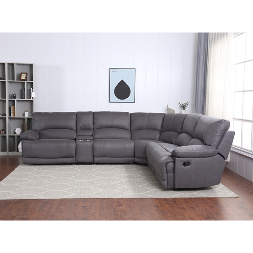 מערכת ישיבה פינתית דגם אס+3 ריקליינרים HOME DECOR