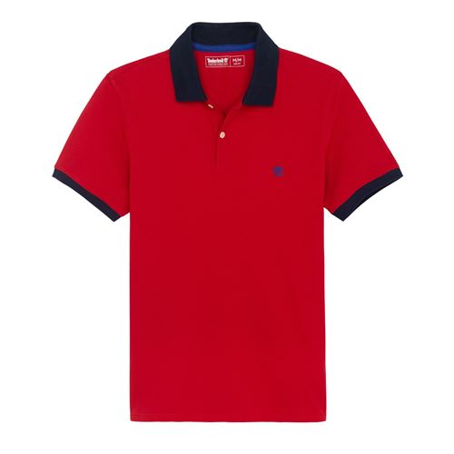 חולצת פולו Timberland לגברים שרוול קצר דגם Millers River