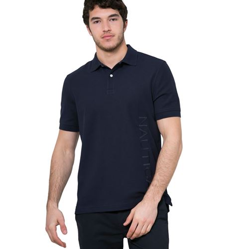 חולצת פולו Nautica לגברים דגם Classic Fit
