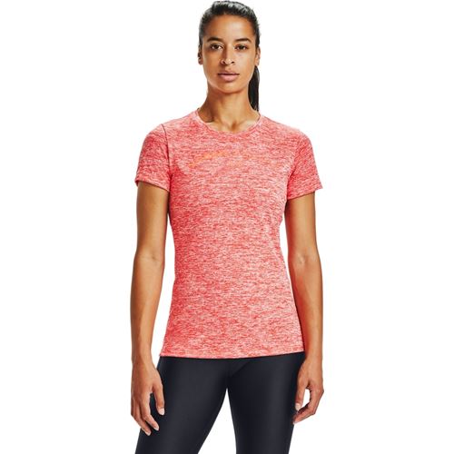 טי שירט Under Armour לנשים דגם Tech Twist Graphic