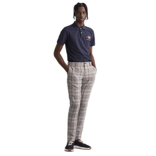 חולצת פולו Gant לגברים דגם Archive Shield SS Pique