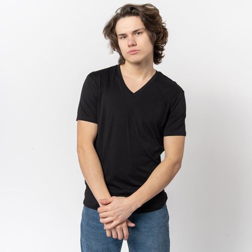 טי שירט Armani Exchange לגברים  צווארון וי  Slim Fit