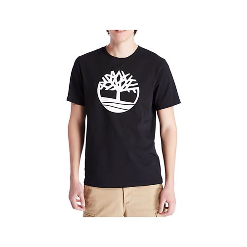 טי שירט שרוול קצר Timberlandלגברים דגם Kennebec River Tree