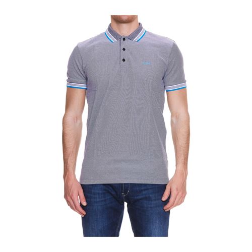 חולצת פולו HUGO BOSS לגבר דגם Paddy Curved  Logo