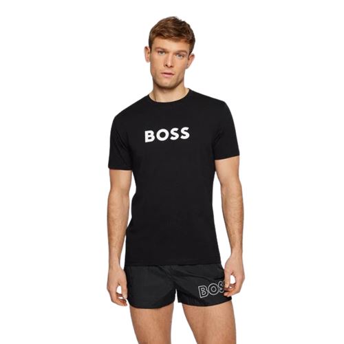 חולצת טי שירט HUGO BOSS לגבר עם לוגו על החזה