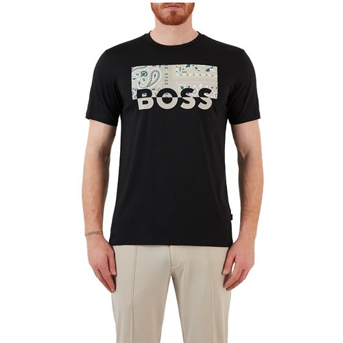 טי שירט Hugo Boss לגברים דגם Coltton Jersey Logo