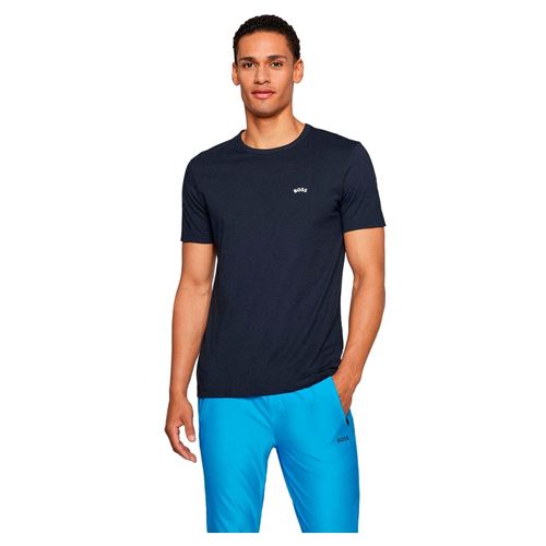 טי שירט  לגברים דגם CURVED LOGO