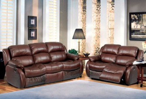 מערכת ישיבה 3+2 מעור אמיתי AMERICAN COMFORT