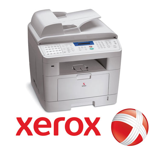 מדפסת משולבת דוס עם עברית צרובה  xerox pe120i