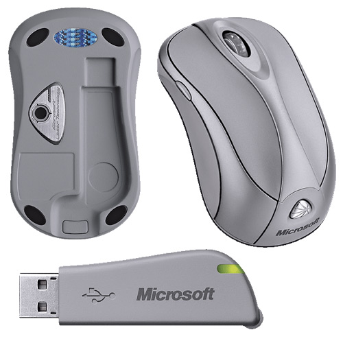 עכבר לייזר אלחוטי Wireless notebook laser 6000