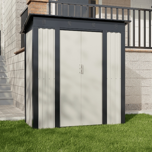 מחסן מתכת דגם SA1 מידה Garden Top 1.80X0.92