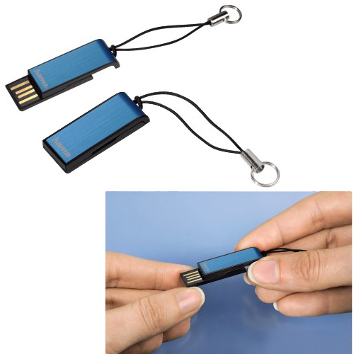 זיכרון נייד 4GB הקטן בעולם HAMA
