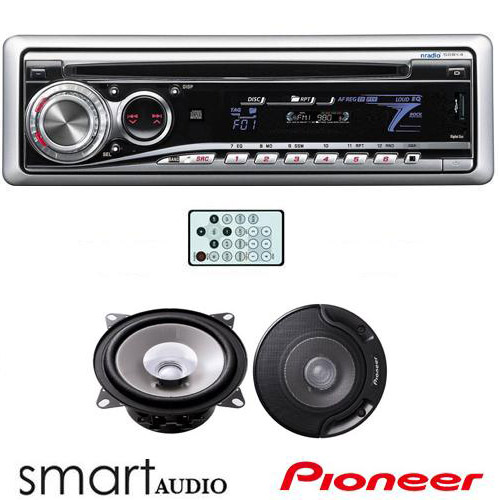 ר.דיסק MP3 לרכב בעל כניסות SMART  AUX ,USB+מתנה