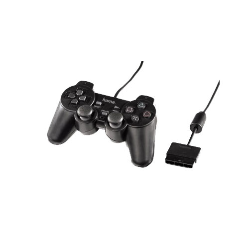 בקר משחק רוטט ל- PS2 מבית HAMA גרמניה
