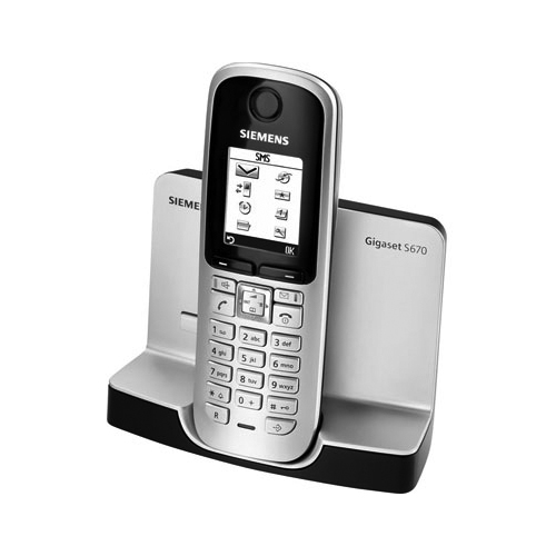 טלפון אלחוטי High end בטכנולוגיתSiemens DECT