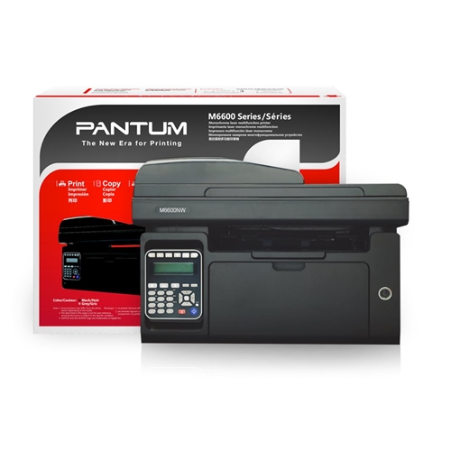 מדפסת לייזר שחור לבן משולבת אלחוטית Pantum M6600NW